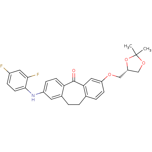 Chemical structure of BindingDB Monomer ID 50392174