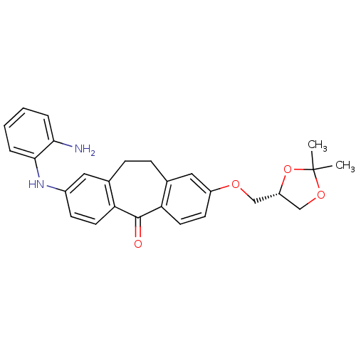 Chemical structure of BindingDB Monomer ID 50392193