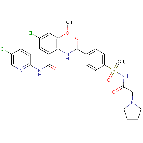 Chemical structure of BindingDB Monomer ID 50392597
