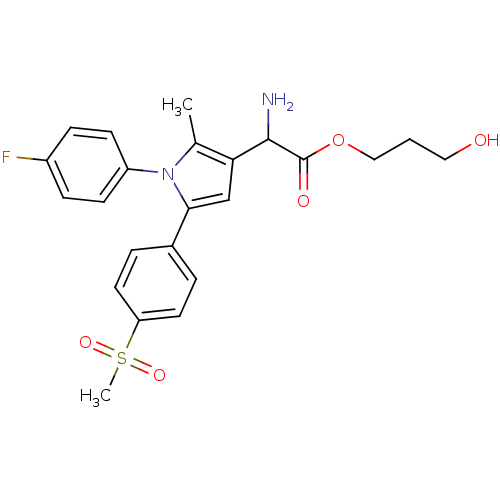 Chemical structure of BindingDB Monomer ID 50392667