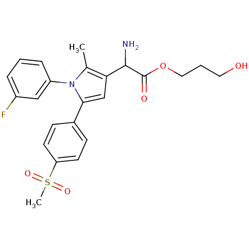 Chemical structure of BindingDB Monomer ID 50392668