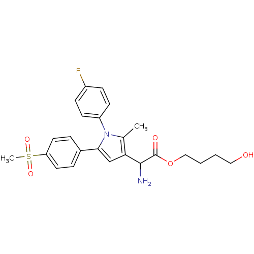 Chemical structure of BindingDB Monomer ID 50392669
