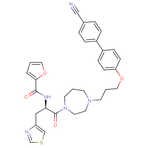 Chemical structure of BindingDB Monomer ID 50392764