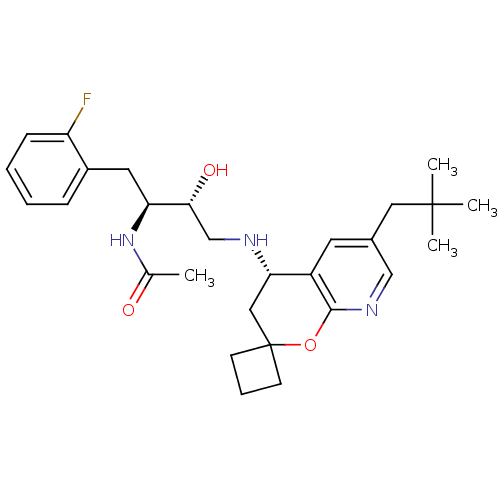 Chemical structure of BindingDB Monomer ID 50392777