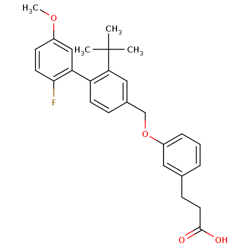 Chemical structure of BindingDB Monomer ID 50392874