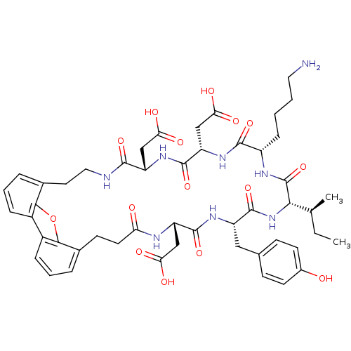 Chemical structure of BindingDB Monomer ID 50393201