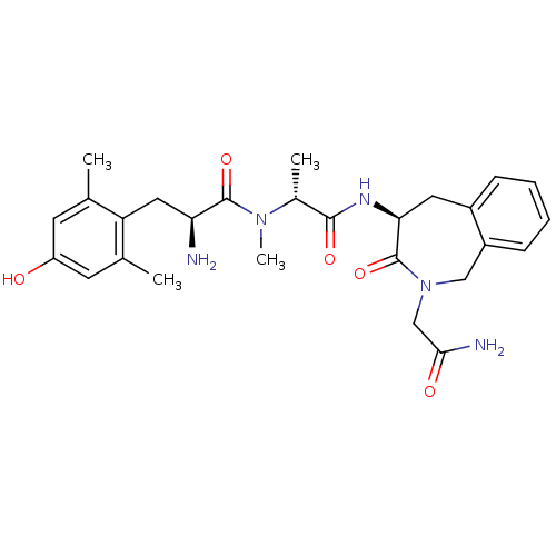 Chemical structure of BindingDB Monomer ID 50393257