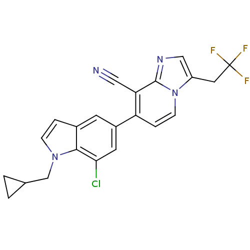 Chemical structure of BindingDB Monomer ID 50393321
