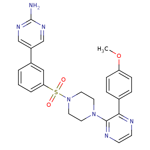 Chemical structure of BindingDB Monomer ID 50393333