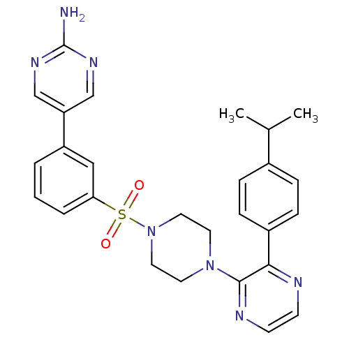 Chemical structure of BindingDB Monomer ID 50393334