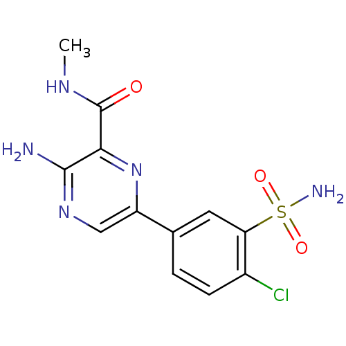 Chemical structure of BindingDB Monomer ID 50393340