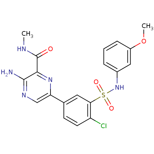 Chemical structure of BindingDB Monomer ID 50393351