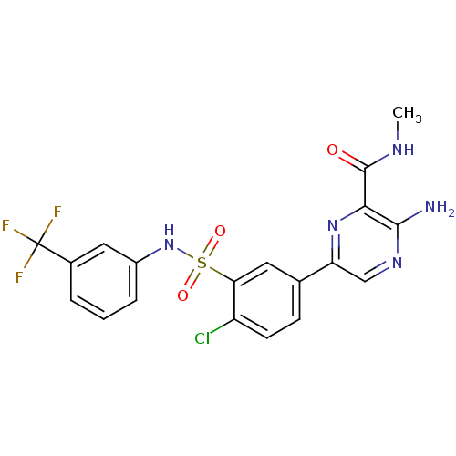 Chemical structure of BindingDB Monomer ID 50393352