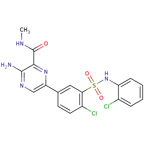 Chemical structure of BindingDB Monomer ID 50393354