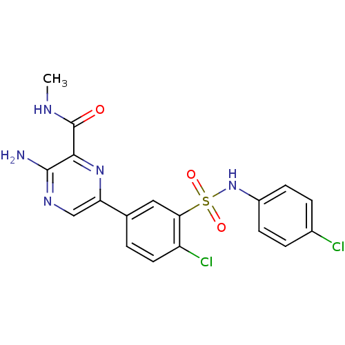 Chemical structure of BindingDB Monomer ID 50393355