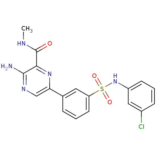 Chemical structure of BindingDB Monomer ID 50393356
