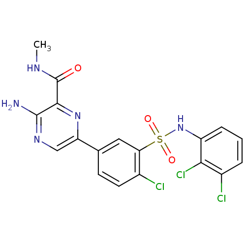 Chemical structure of BindingDB Monomer ID 50393360