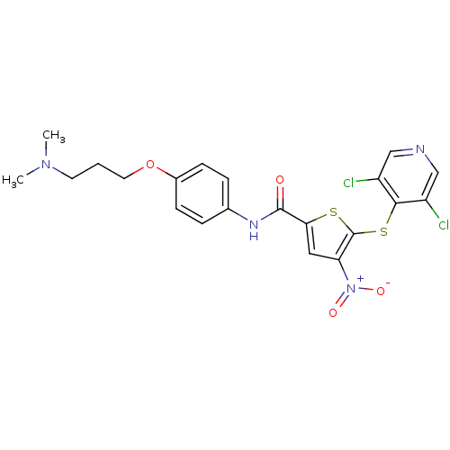 Chemical structure of BindingDB Monomer ID 50393444