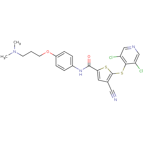 Chemical structure of BindingDB Monomer ID 50393448