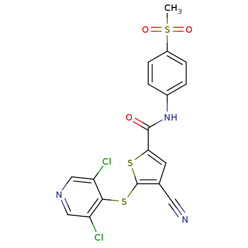 Chemical structure of BindingDB Monomer ID 50393449