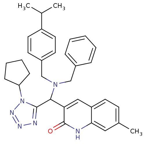 Chemical structure of BindingDB Monomer ID 50393486