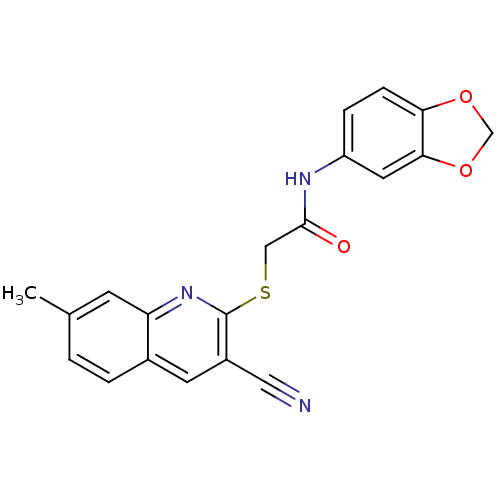 Chemical structure of BindingDB Monomer ID 50393502