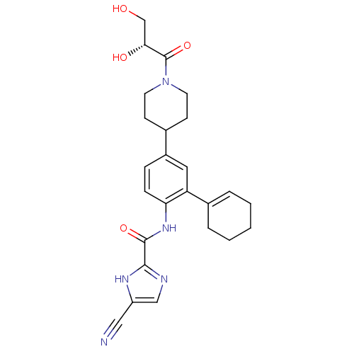 Chemical structure of BindingDB Monomer ID 50393547