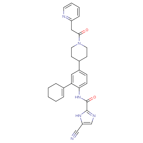 Chemical structure of BindingDB Monomer ID 50393555