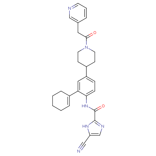 Chemical structure of BindingDB Monomer ID 50393556