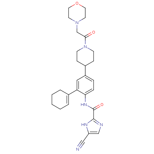 Chemical structure of BindingDB Monomer ID 50393559