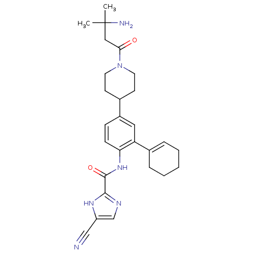 Chemical structure of BindingDB Monomer ID 50393560