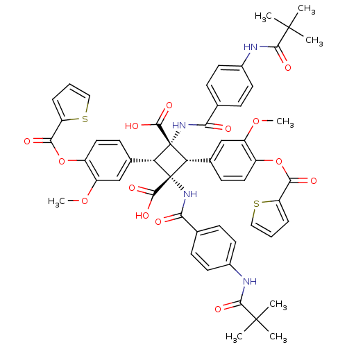 Chemical structure of BindingDB Monomer ID 50393571