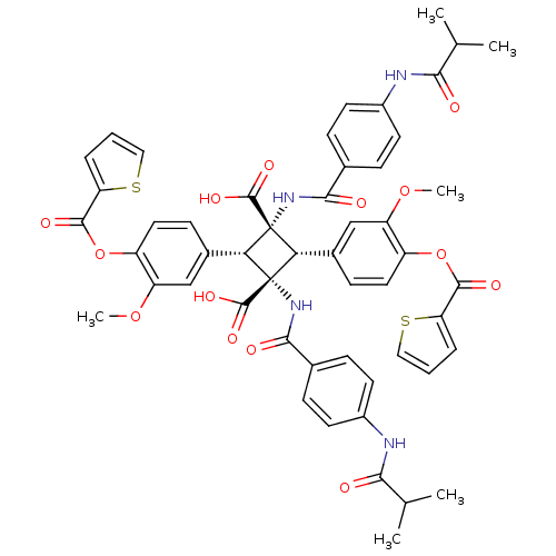 Chemical structure of BindingDB Monomer ID 50393572