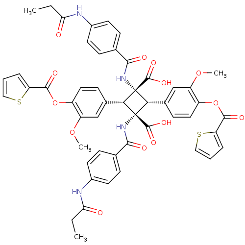 Chemical structure of BindingDB Monomer ID 50393573