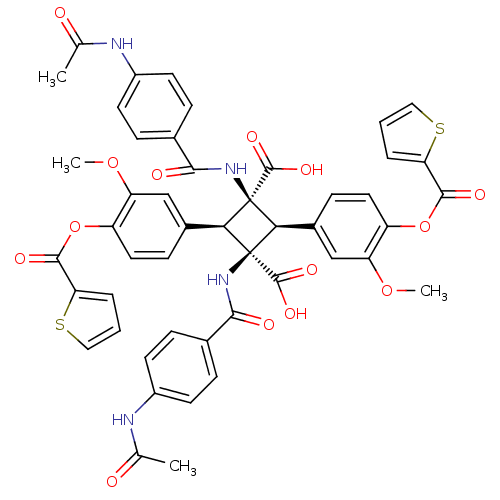 Chemical structure of BindingDB Monomer ID 50393574