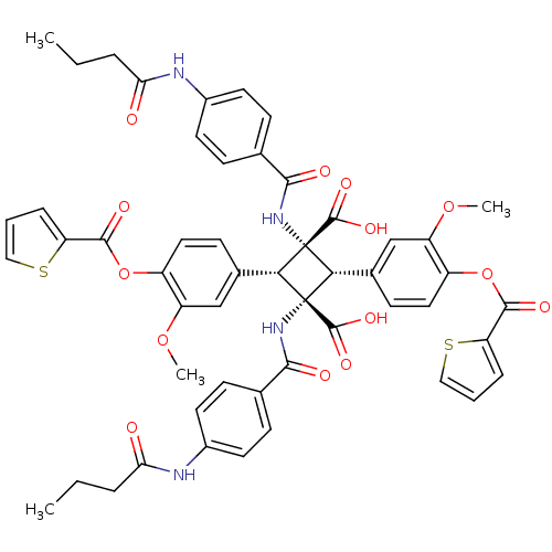 Chemical structure of BindingDB Monomer ID 50393605