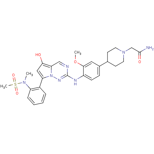 Chemical structure of BindingDB Monomer ID 50393607