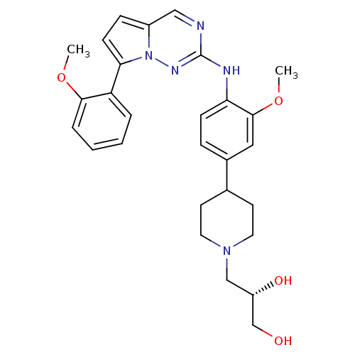 Chemical structure of BindingDB Monomer ID 50393620