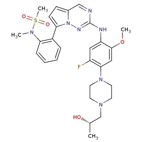 Chemical structure of BindingDB Monomer ID 50393625