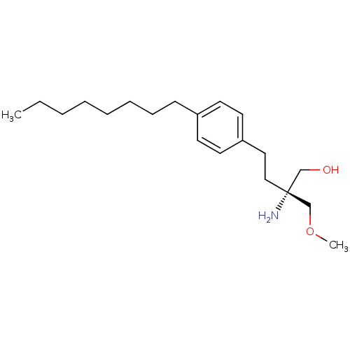 Chemical structure of BindingDB Monomer ID 50393641