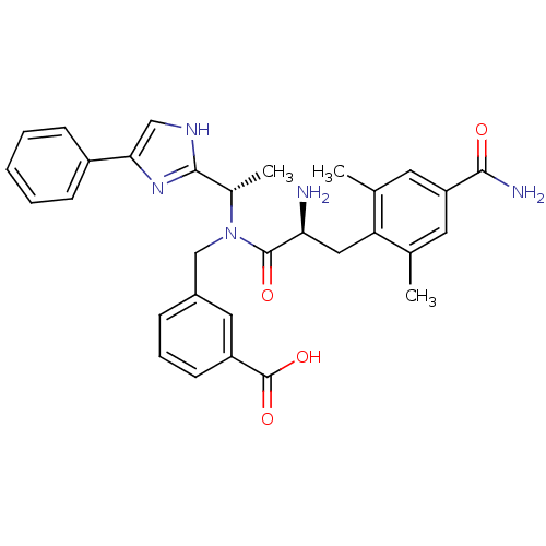 Chemical structure of BindingDB Monomer ID 50393724