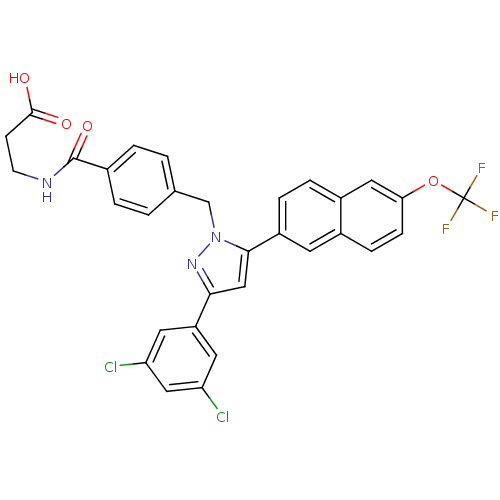 Chemical structure of BindingDB Monomer ID 50393770