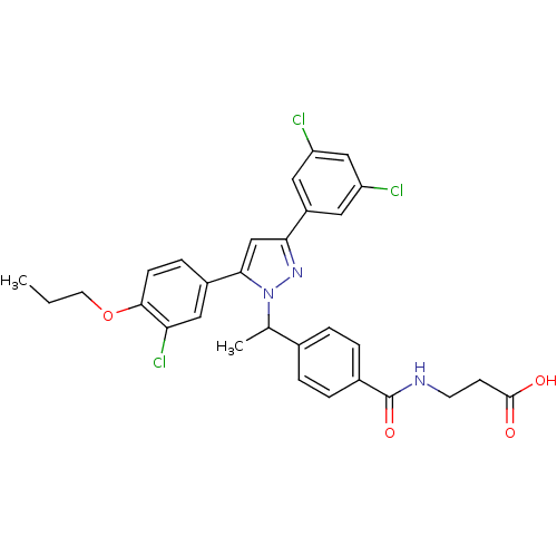 Chemical structure of BindingDB Monomer ID 50393774