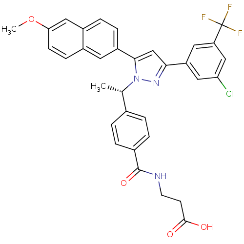 Chemical structure of BindingDB Monomer ID 50393776