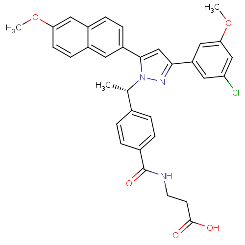 Chemical structure of BindingDB Monomer ID 50393777