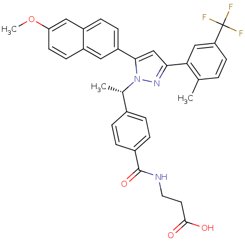 Chemical structure of BindingDB Monomer ID 50393779