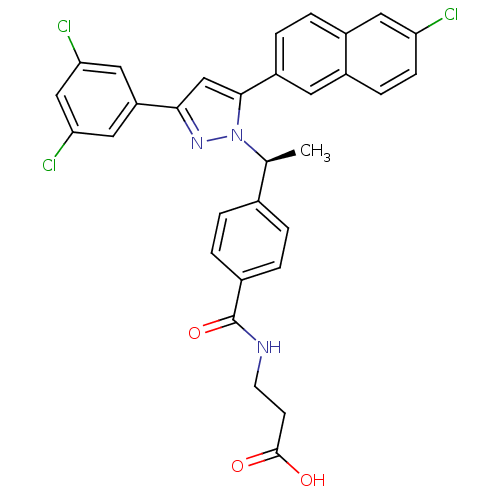 Chemical structure of BindingDB Monomer ID 50393784