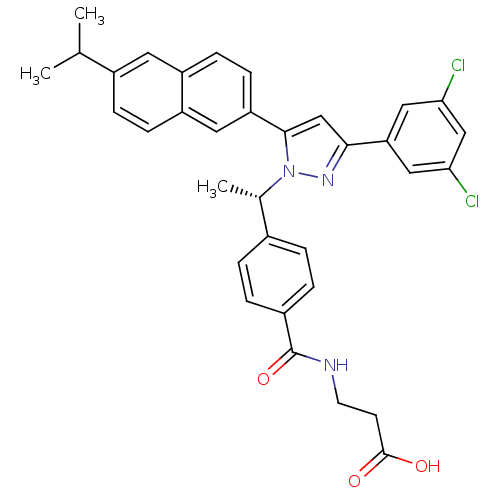 Chemical structure of BindingDB Monomer ID 50393786