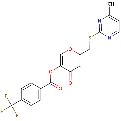 Chemical structure of BindingDB Monomer ID 50393894