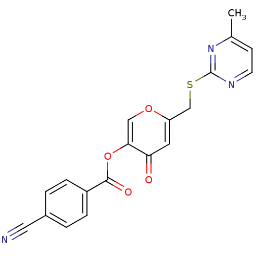 Chemical structure of BindingDB Monomer ID 50393895